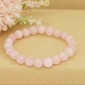 Genuine Rose Quartz Bracelet